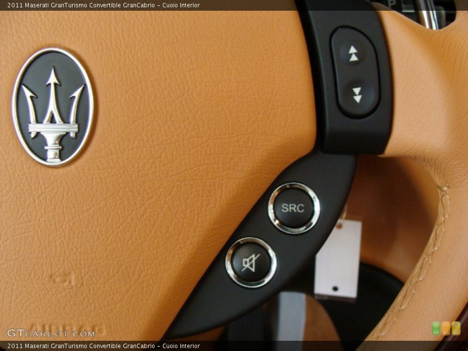 Cuoio Interior Controls for the 2011 Maserati GranTurismo Convertible GranCabrio #52885764