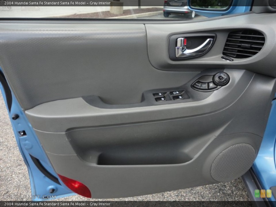 Gray Interior Door Panel for the 2004 Hyundai Santa Fe  #52886196