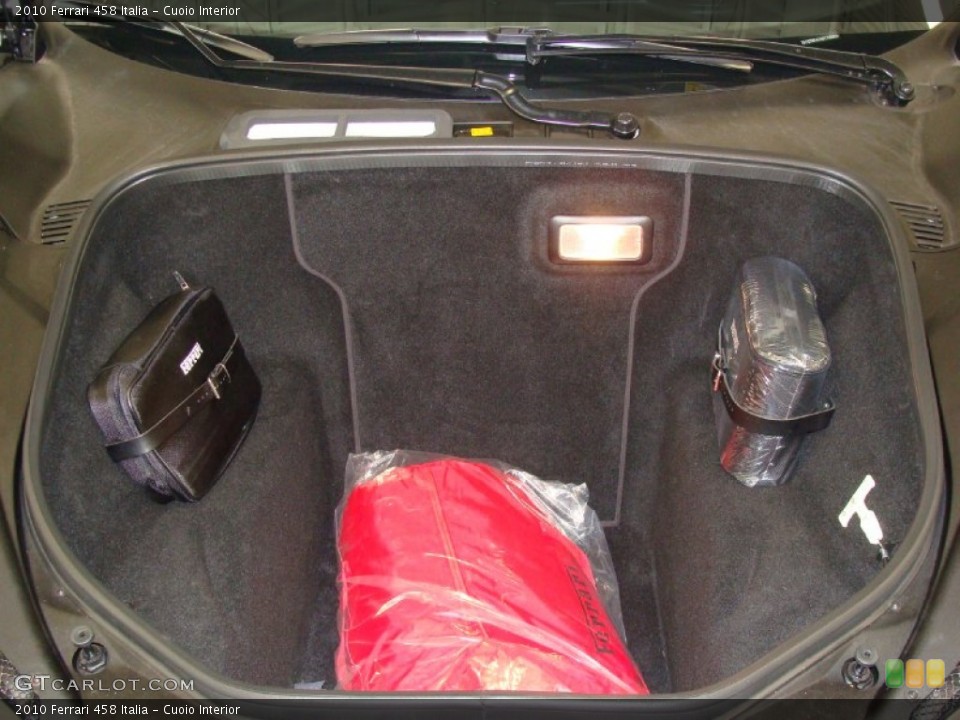 Cuoio Interior Trunk for the 2010 Ferrari 458 Italia #52886532