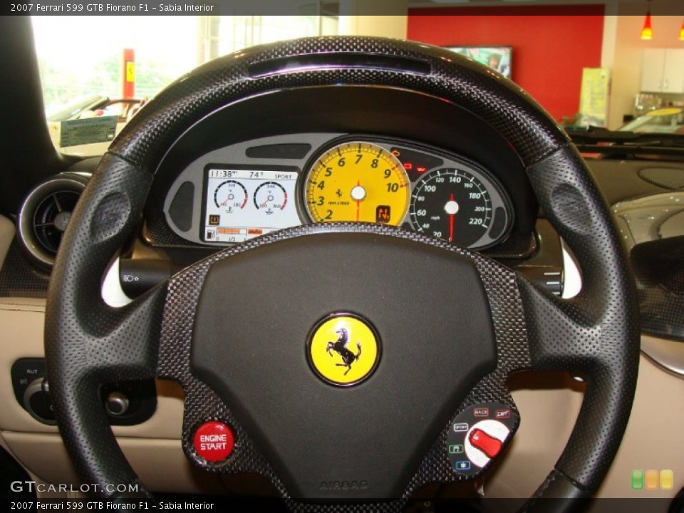 Sabia Interior Steering Wheel for the 2007 Ferrari 599 GTB Fiorano F1 #52886844