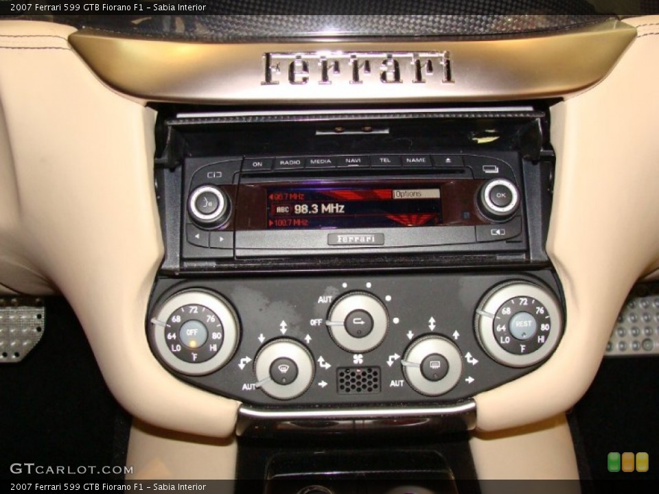 Sabia Interior Audio System for the 2007 Ferrari 599 GTB Fiorano F1 #52886853