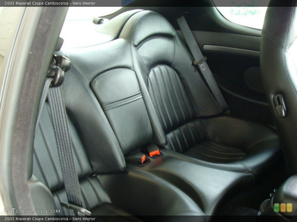 Nero Interior Photo for the 2003 Maserati Coupe Cambiocorsa #52887686