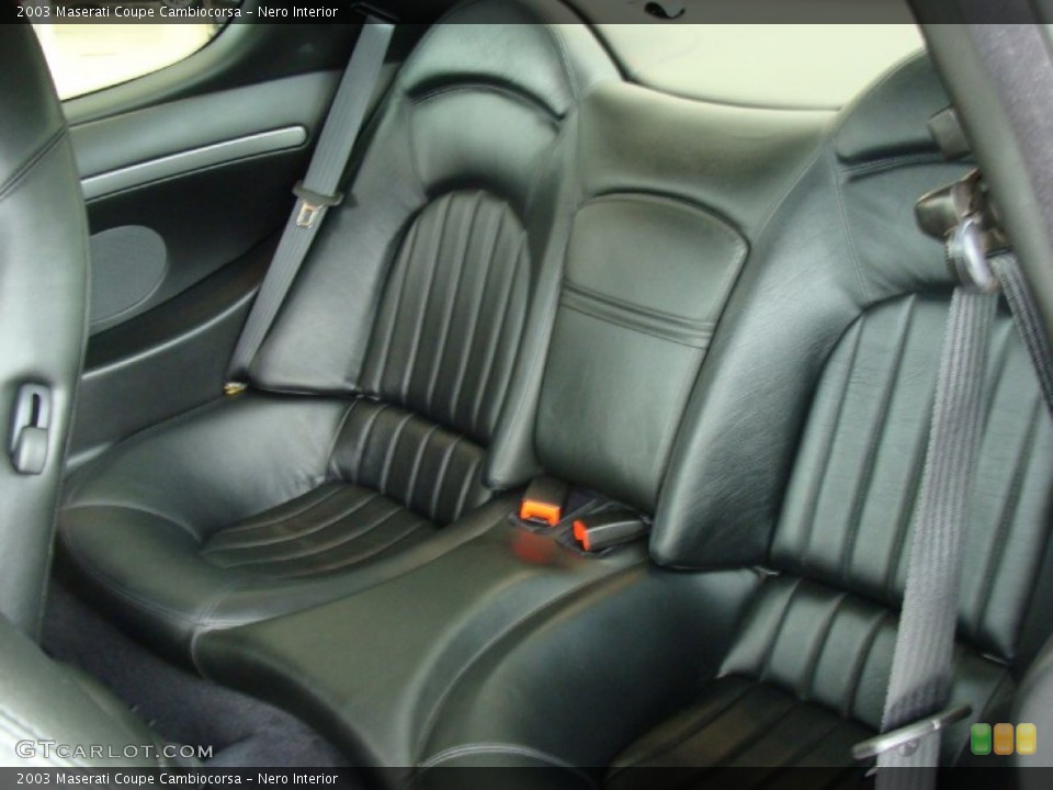 Nero Interior Photo for the 2003 Maserati Coupe Cambiocorsa #52887744