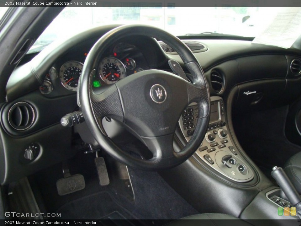 Nero Interior Photo for the 2003 Maserati Coupe Cambiocorsa #52887774