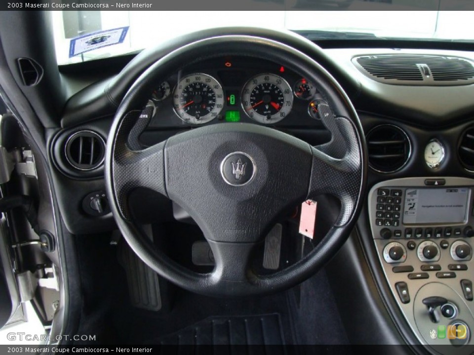 Nero Interior Dashboard for the 2003 Maserati Coupe Cambiocorsa #52887786