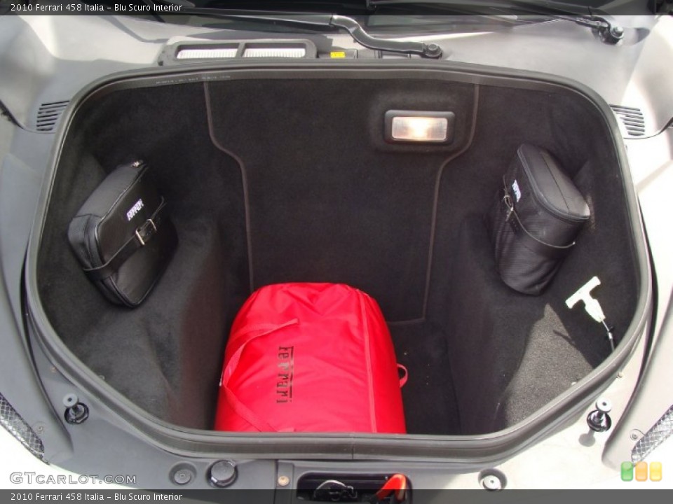 Blu Scuro Interior Trunk for the 2010 Ferrari 458 Italia #52887990