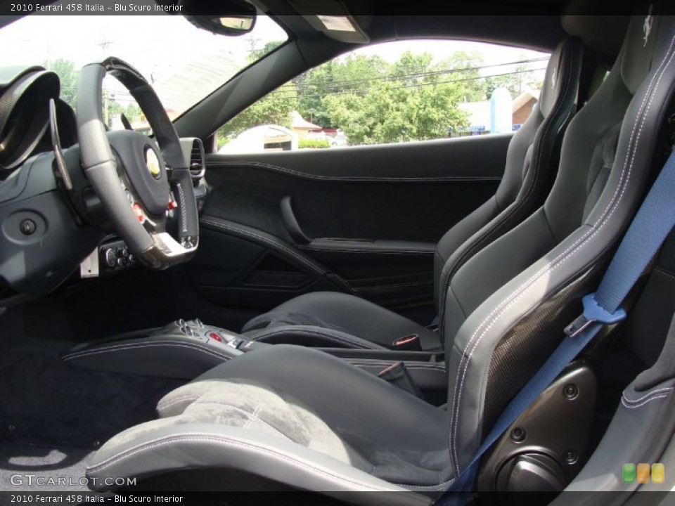 Blu Scuro Interior Photo for the 2010 Ferrari 458 Italia #52888056