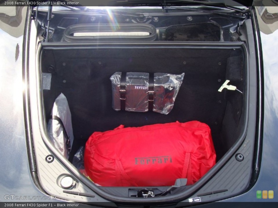 Black Interior Trunk for the 2008 Ferrari F430 Spider F1 #52888275