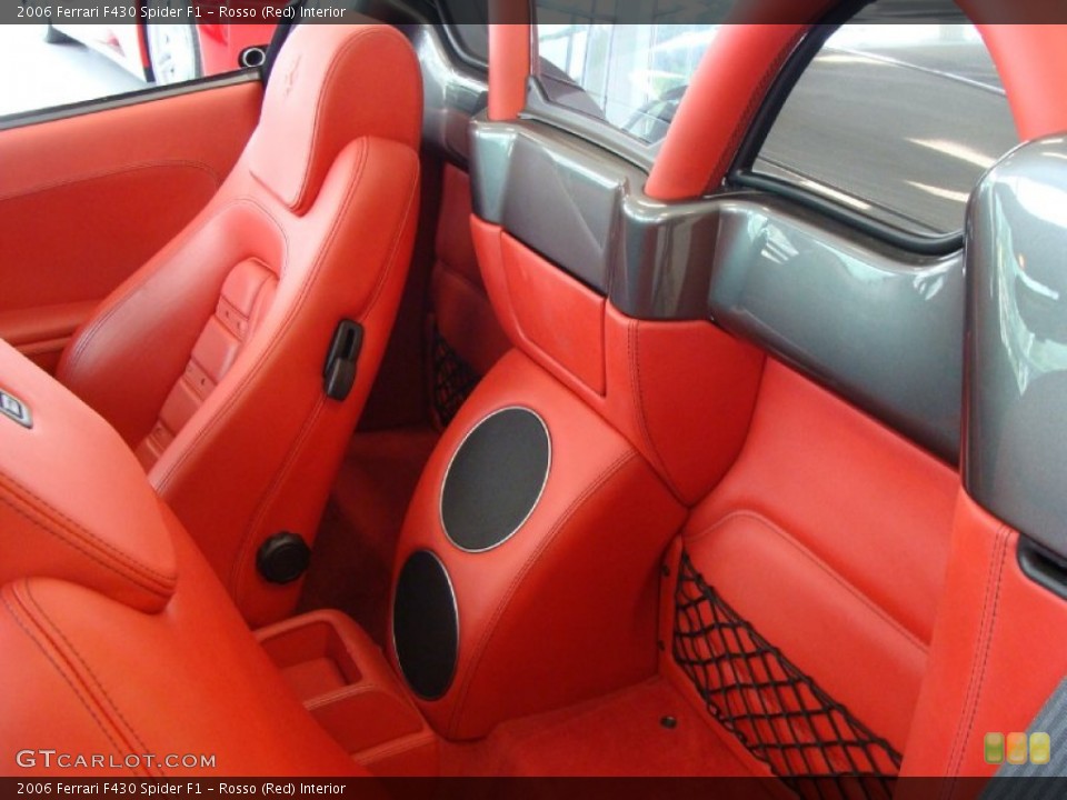 Rosso (Red) Interior Photo for the 2006 Ferrari F430 Spider F1 #52888725