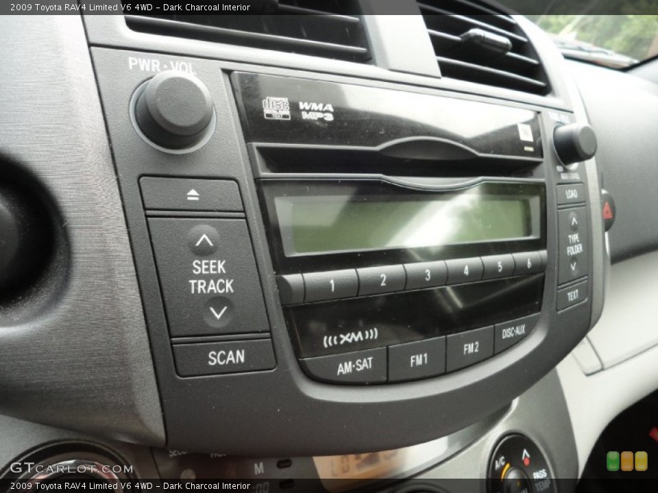 Dark Charcoal Interior Audio System for the 2009 Toyota RAV4 Limited V6 4WD #52888878