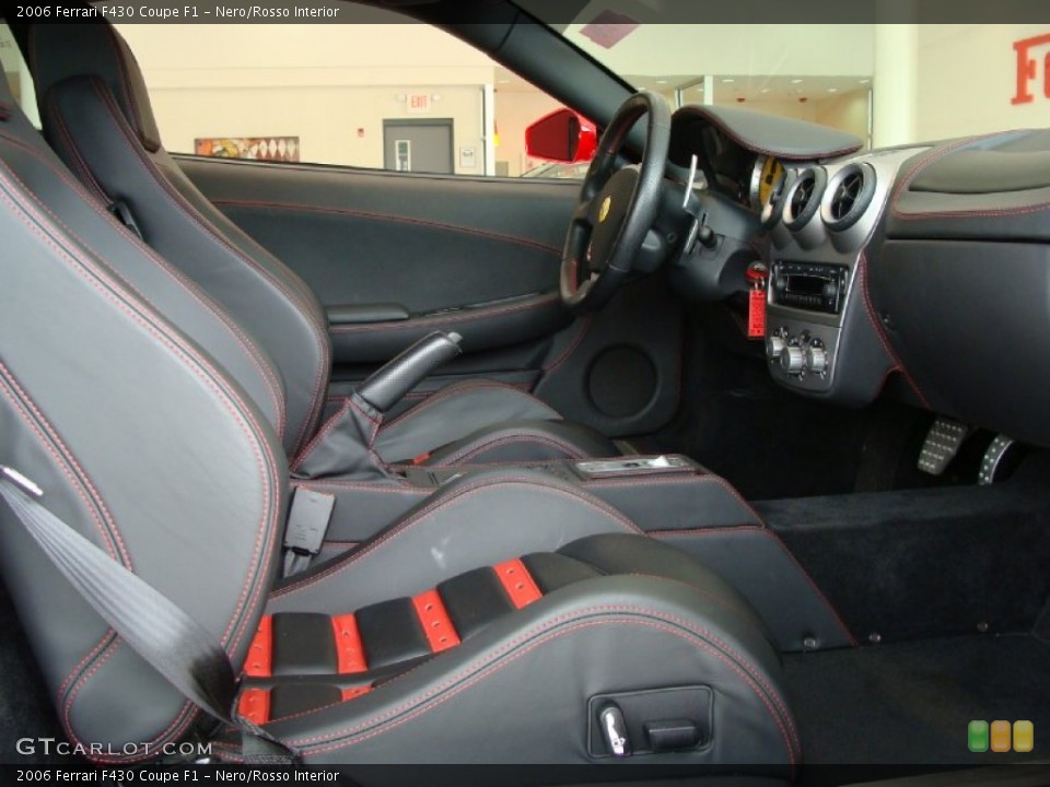 Nero/Rosso Interior Photo for the 2006 Ferrari F430 Coupe F1 #52889091