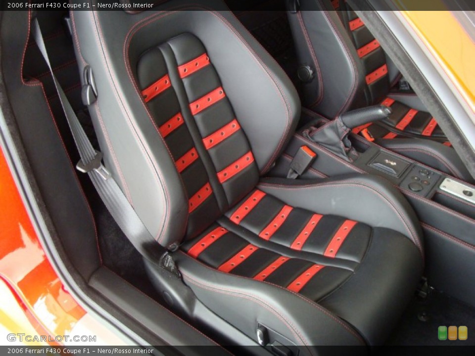 Nero/Rosso Interior Photo for the 2006 Ferrari F430 Coupe F1 #52889106