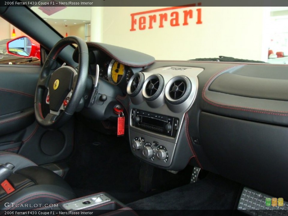 Nero/Rosso Interior Dashboard for the 2006 Ferrari F430 Coupe F1 #52889124
