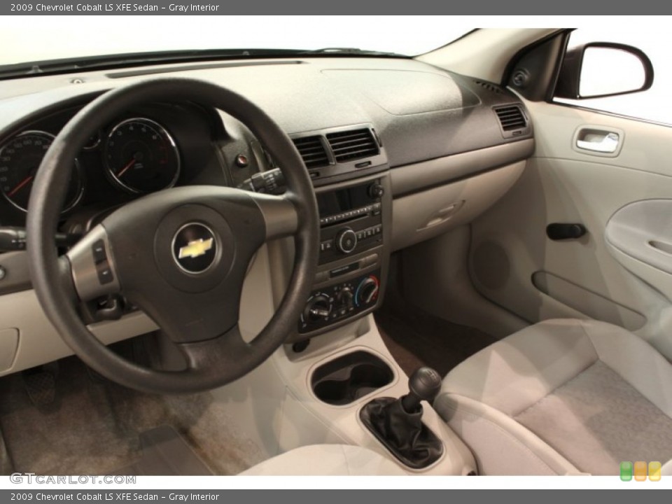 Gray Interior Prime Interior for the 2009 Chevrolet Cobalt LS XFE Sedan #52889952