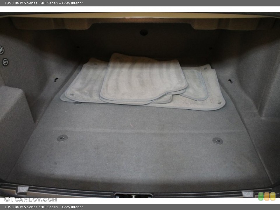 Grey Interior Trunk for the 1998 BMW 5 Series 540i Sedan #52892220