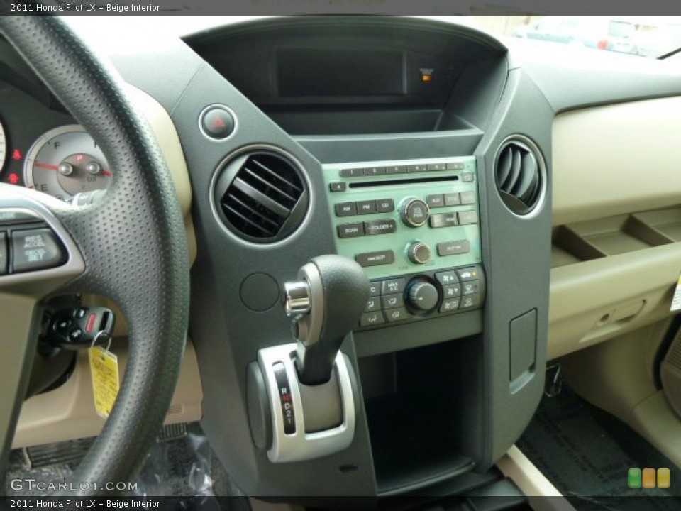 Beige Interior Controls for the 2011 Honda Pilot LX #52892343