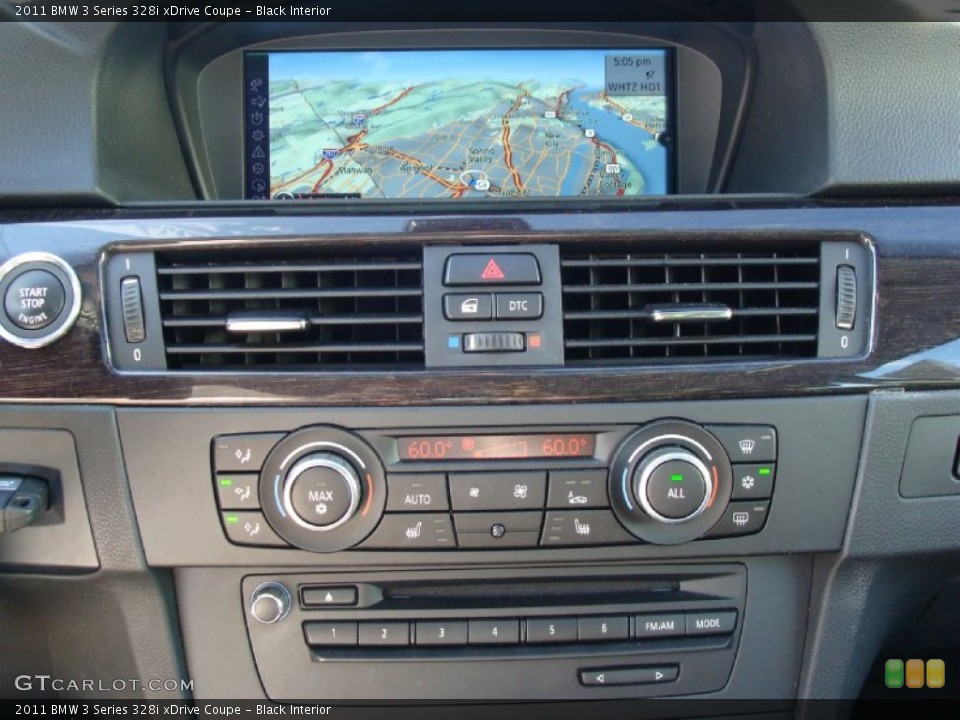 Black Interior Navigation for the 2011 BMW 3 Series 328i xDrive Coupe #52894089