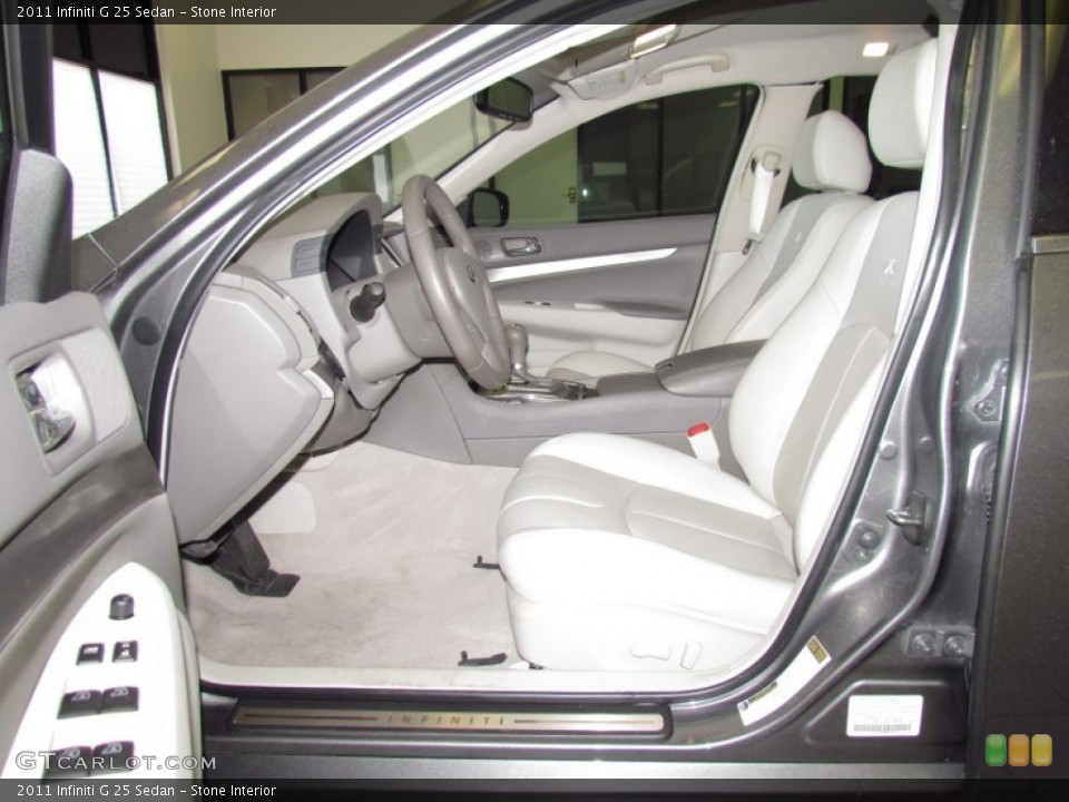 Stone Interior Photo for the 2011 Infiniti G 25 Sedan #52894737