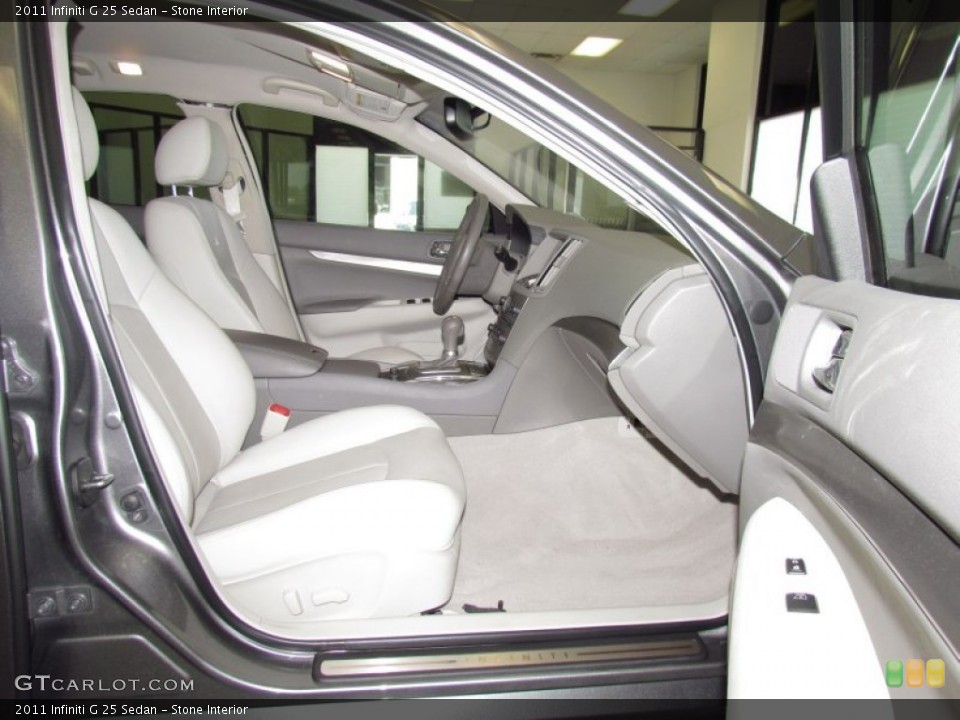 Stone Interior Photo for the 2011 Infiniti G 25 Sedan #52894749