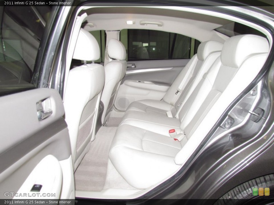 Stone Interior Photo for the 2011 Infiniti G 25 Sedan #52894773