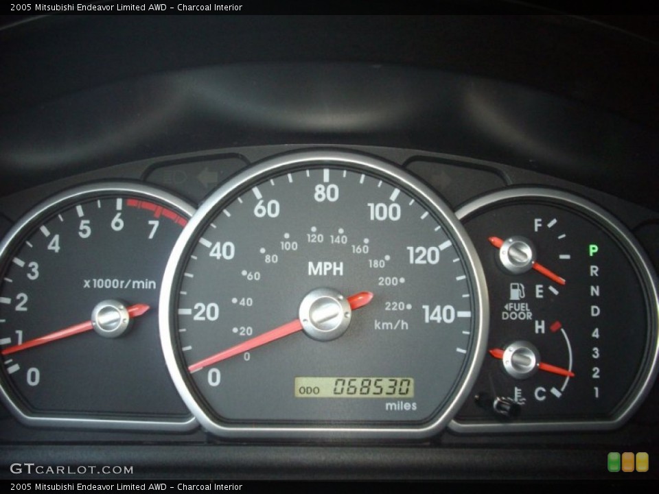 Charcoal Interior Gauges for the 2005 Mitsubishi Endeavor Limited AWD #52895217