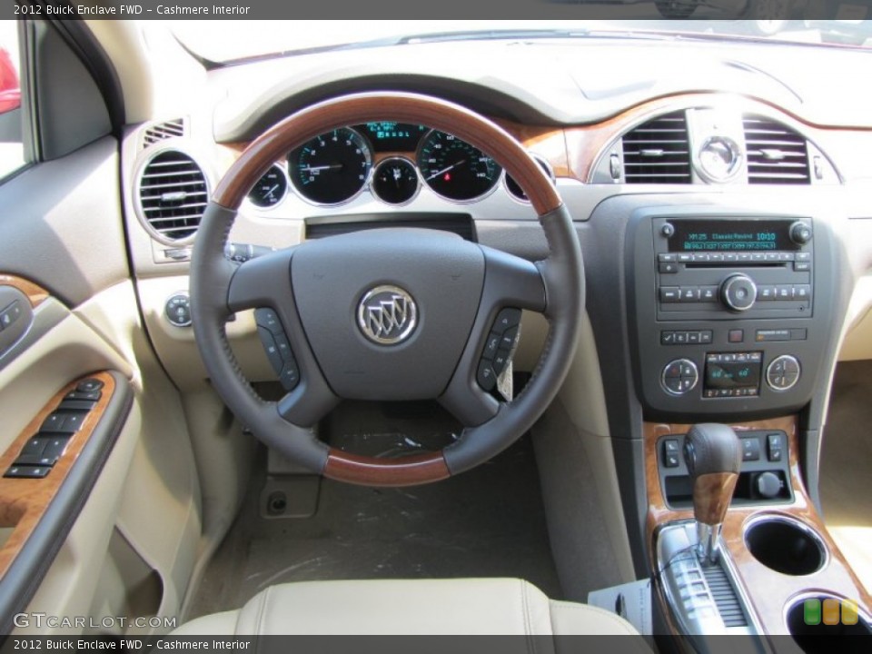 Cashmere Interior Dashboard for the 2012 Buick Enclave FWD #52895868