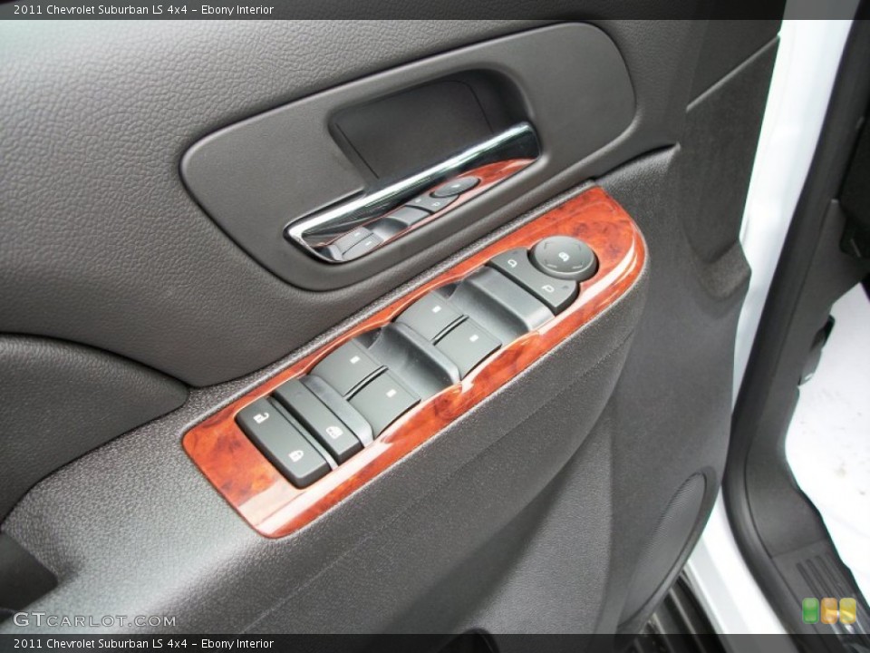 Ebony Interior Controls for the 2011 Chevrolet Suburban LS 4x4 #52899324