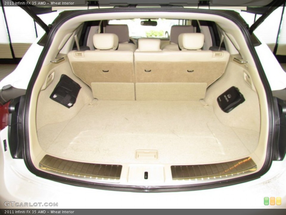 Wheat Interior Trunk for the 2011 Infiniti FX 35 AWD #52899417