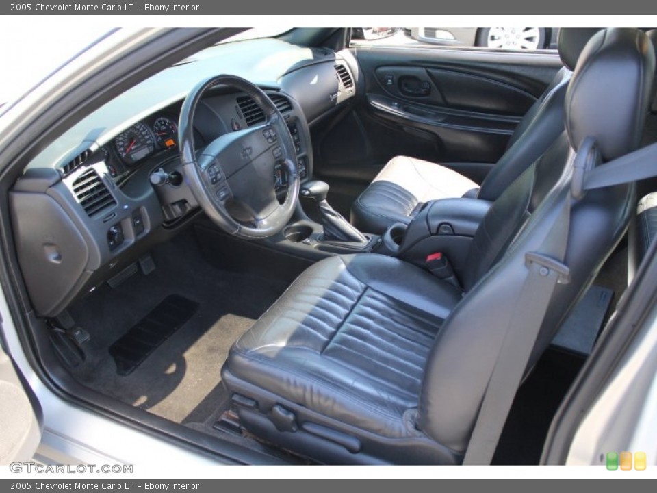 Ebony Interior Prime Interior for the 2005 Chevrolet Monte Carlo LT #52901496