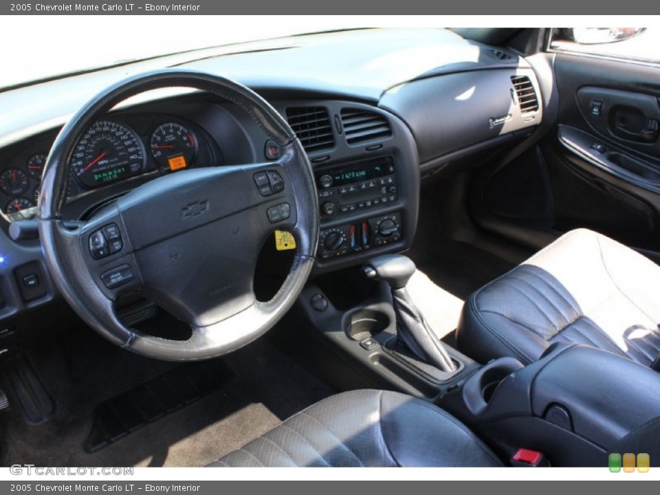 Ebony Interior Prime Interior for the 2005 Chevrolet Monte Carlo LT #52901511
