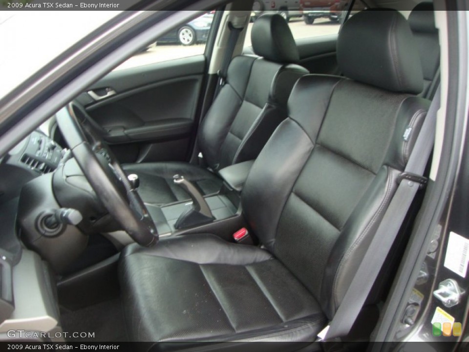 Ebony Interior Photo for the 2009 Acura TSX Sedan #52901925