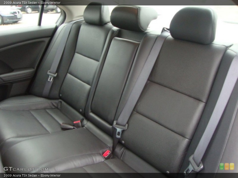 Ebony Interior Photo for the 2009 Acura TSX Sedan #52901973