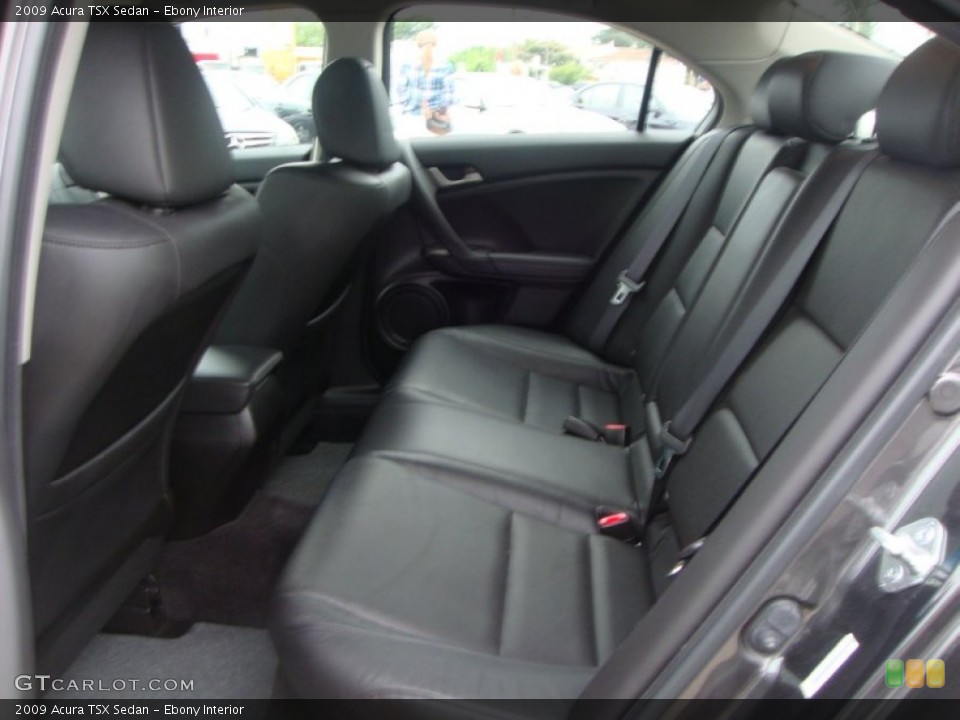 Ebony Interior Photo for the 2009 Acura TSX Sedan #52901982