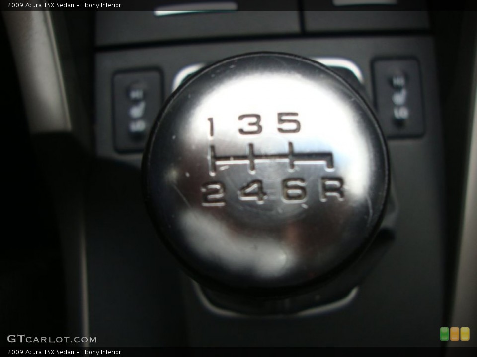 Ebony Interior Transmission for the 2009 Acura TSX Sedan #52902087