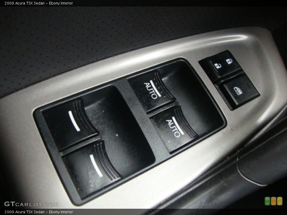 Ebony Interior Controls for the 2009 Acura TSX Sedan #52902195
