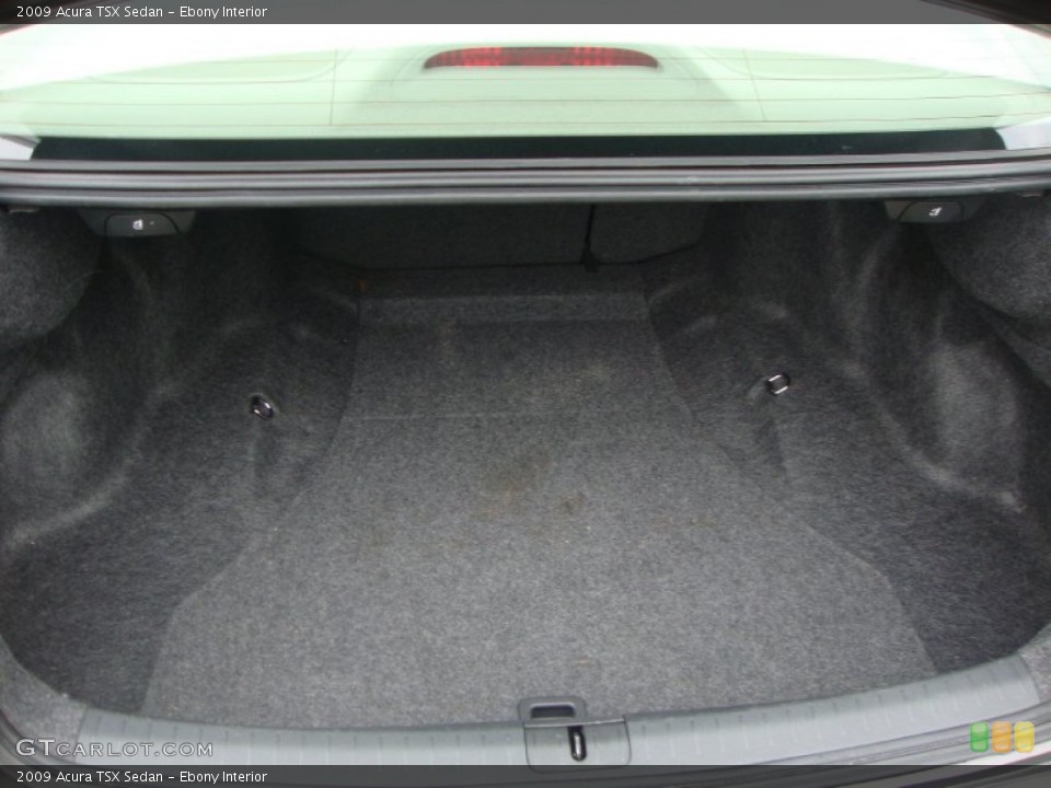 Ebony Interior Trunk for the 2009 Acura TSX Sedan #52902285