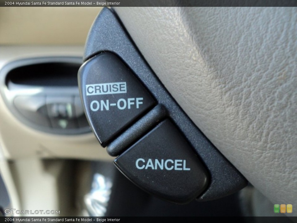 Beige Interior Controls for the 2004 Hyundai Santa Fe  #52903000