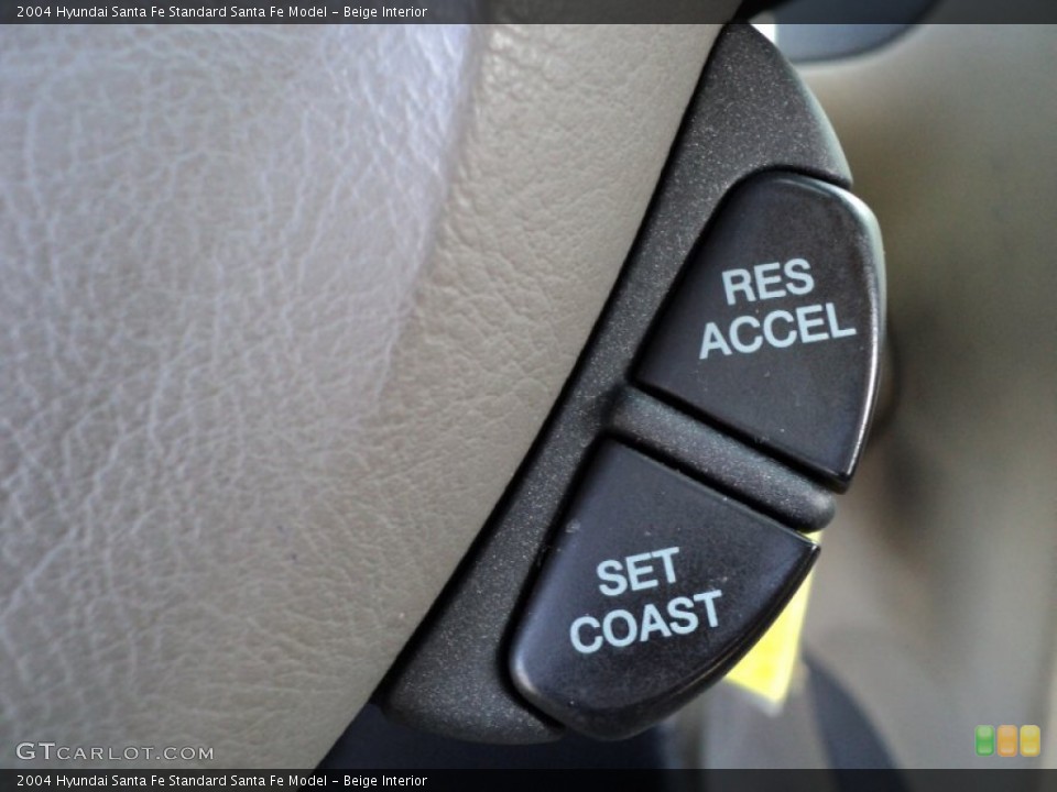 Beige Interior Controls for the 2004 Hyundai Santa Fe  #52903017