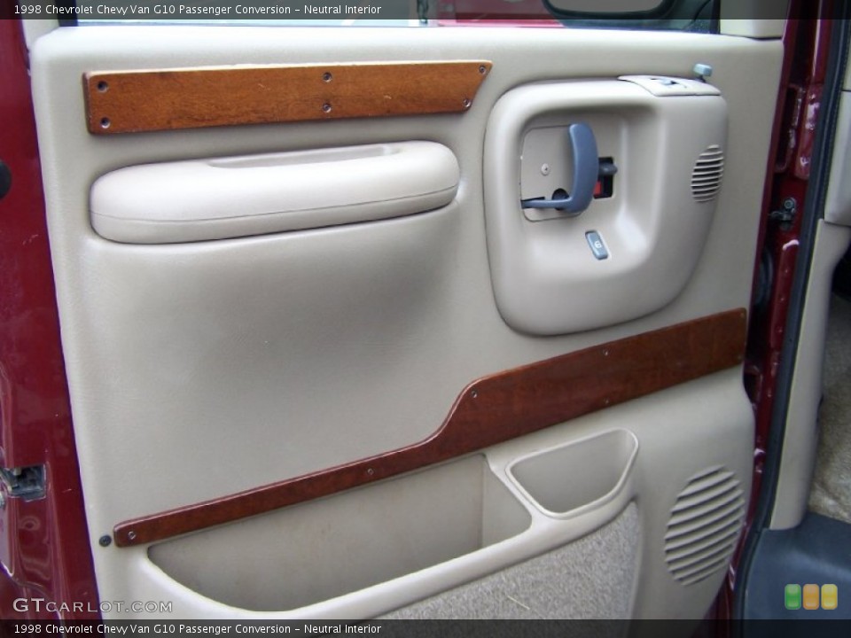 Neutral Interior Door Panel for the 1998 Chevrolet Chevy Van G10 Passenger Conversion #52903266