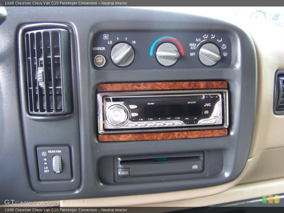 Neutral Interior Audio System for the 1998 Chevrolet Chevy Van G10 Passenger Conversion #52903314