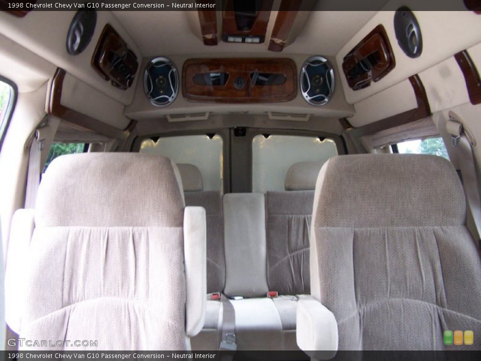 Neutral 1998 Chevrolet Chevy Van Interiors