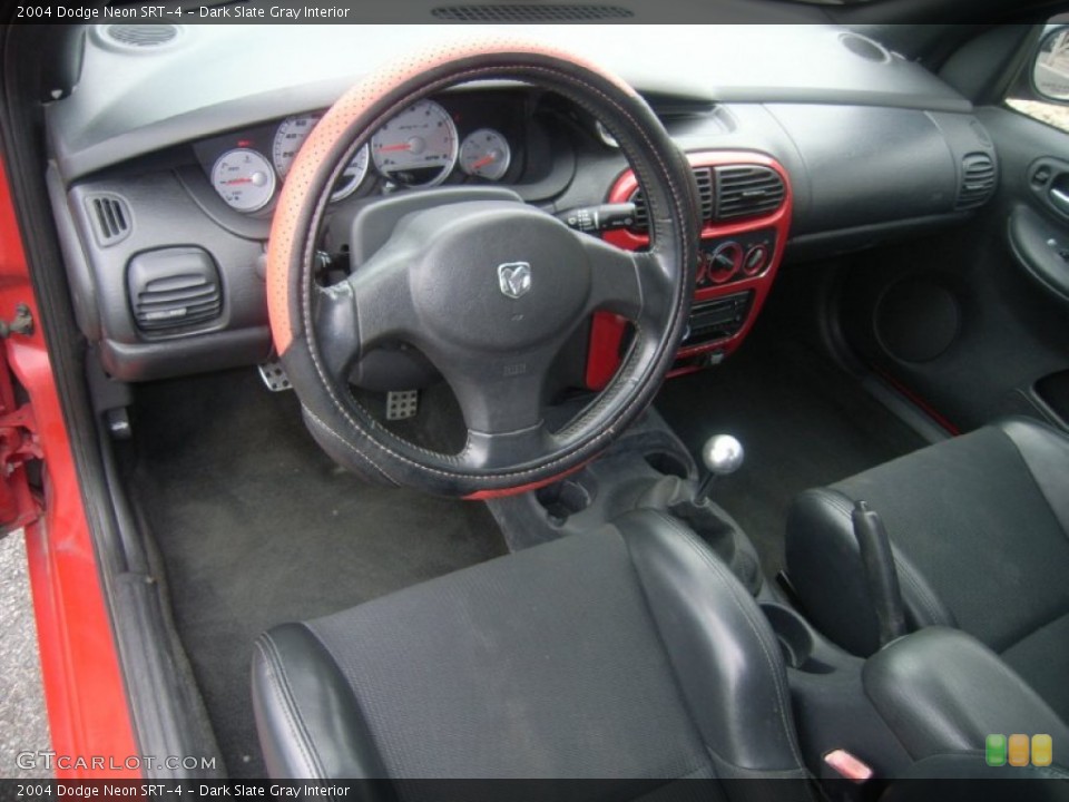 Dark Slate Gray Interior Dashboard for the 2004 Dodge Neon SRT-4 #52904754
