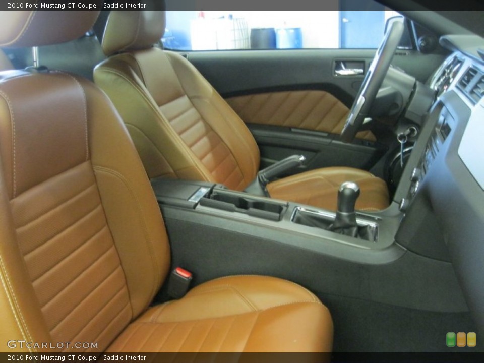 Saddle Interior Photo for the 2010 Ford Mustang GT Coupe #52904994