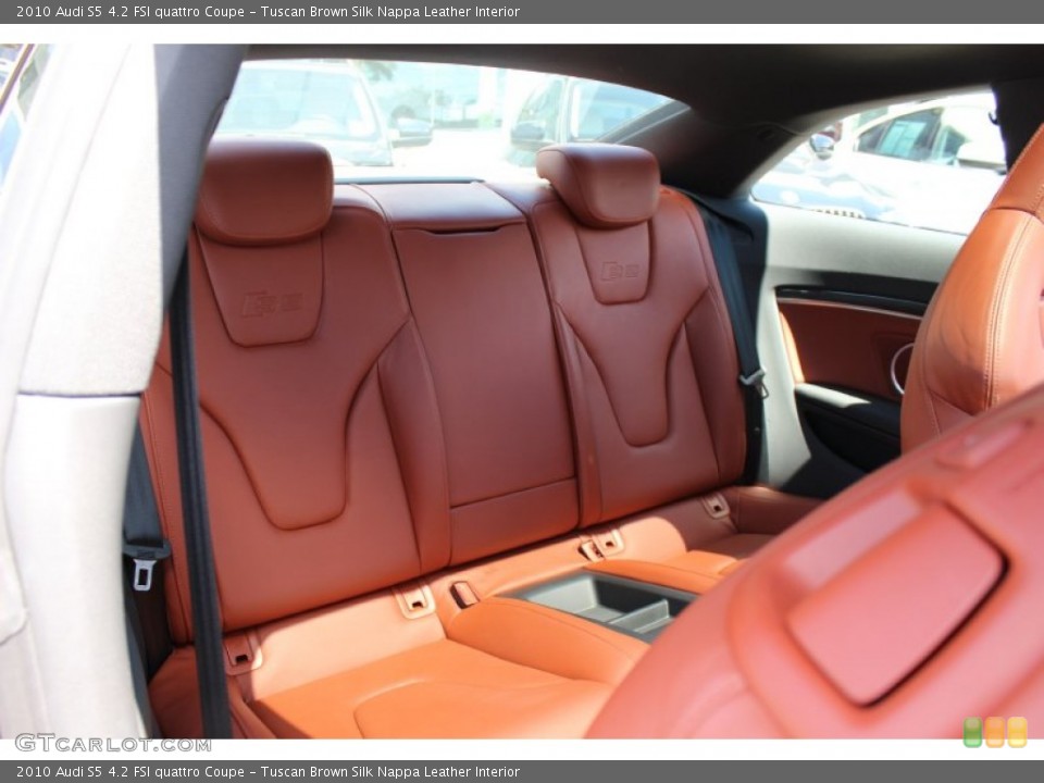 Tuscan Brown Silk Nappa Leather Interior Photo for the 2010 Audi S5 4.2 FSI quattro Coupe #52905846