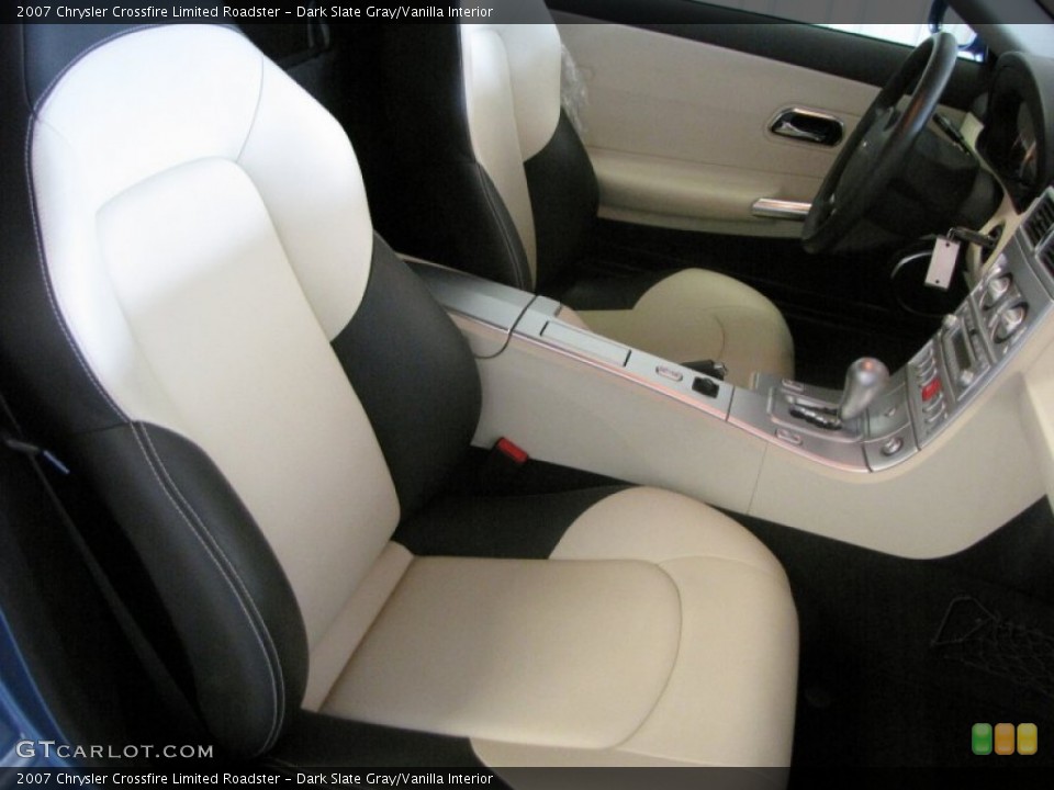 Dark Slate Gray/Vanilla Interior Photo for the 2007 Chrysler Crossfire Limited Roadster #52908006