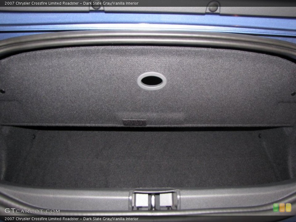 Dark Slate Gray/Vanilla Interior Trunk for the 2007 Chrysler Crossfire Limited Roadster #52908042