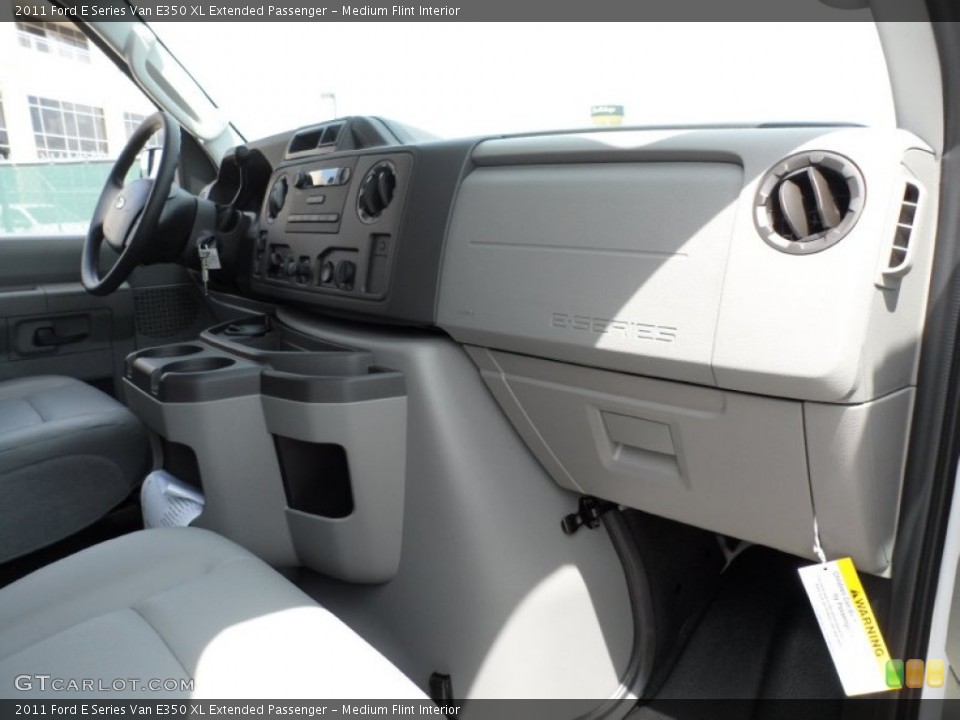 Medium Flint Interior Dashboard for the 2011 Ford E Series Van E350 XL Extended Passenger #52909743