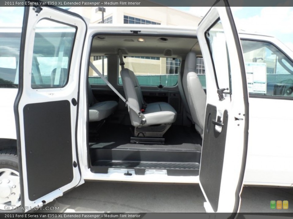 Medium Flint Interior Photo for the 2011 Ford E Series Van E350 XL Extended Passenger #52909758