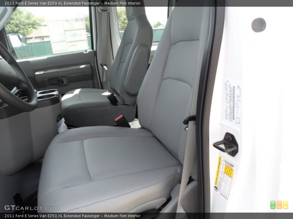 Medium Flint Interior Photo for the 2011 Ford E Series Van E350 XL Extended Passenger #52909833