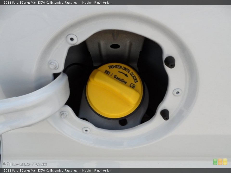 Medium Flint Interior Controls for the 2011 Ford E Series Van E350 XL Extended Passenger #52910226